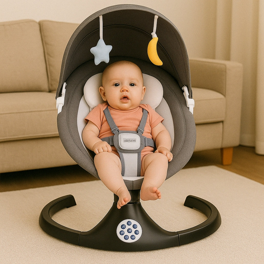 Electric Baby Bouncer – Gentle Rocking & Intelligent Control